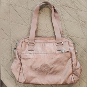 Kipling Pink Tote Bag with Spacious Interior